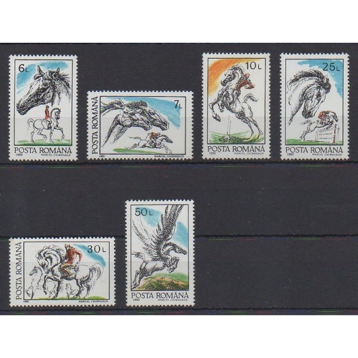 Acheter cette série de timbres de Roumanie de l'année 1992 (No 3997/4002).