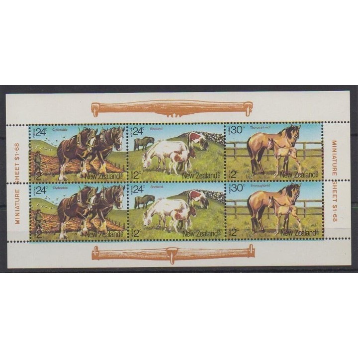 Buy this souvenir sheet  of New Zealand of the year 1984 (Nb BF50).