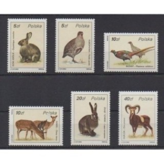 Buy this set of stamps of Poland of the year 1986 (Nb 2829/2834).