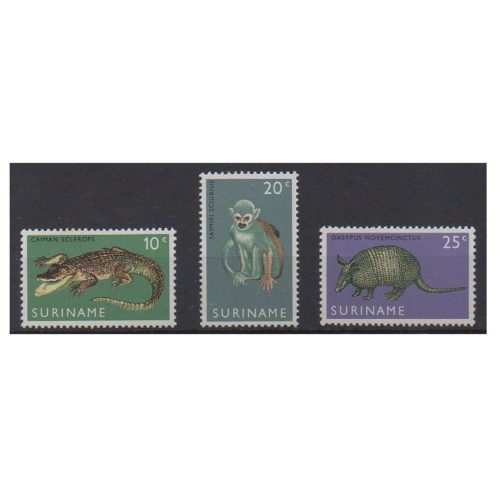Buy this set of stamps of Suriname of the year 1969 (Nb 496/498). - Mint hinged