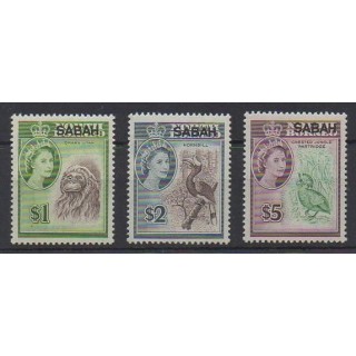 Buy this set of stamps of Malaysia of the year 1964 (Nb 13/15).