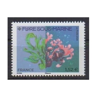 Buy this stamp of France of the year 2026 (Flore sous-marine).