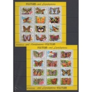 Buy these 2 souvenir sheets of Romania of the year 1991 (Nb BF213/BF214).
