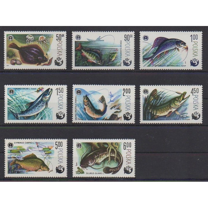 Buy this set of stamps of Poland of the year 1979 (Nb 2440/2447).
