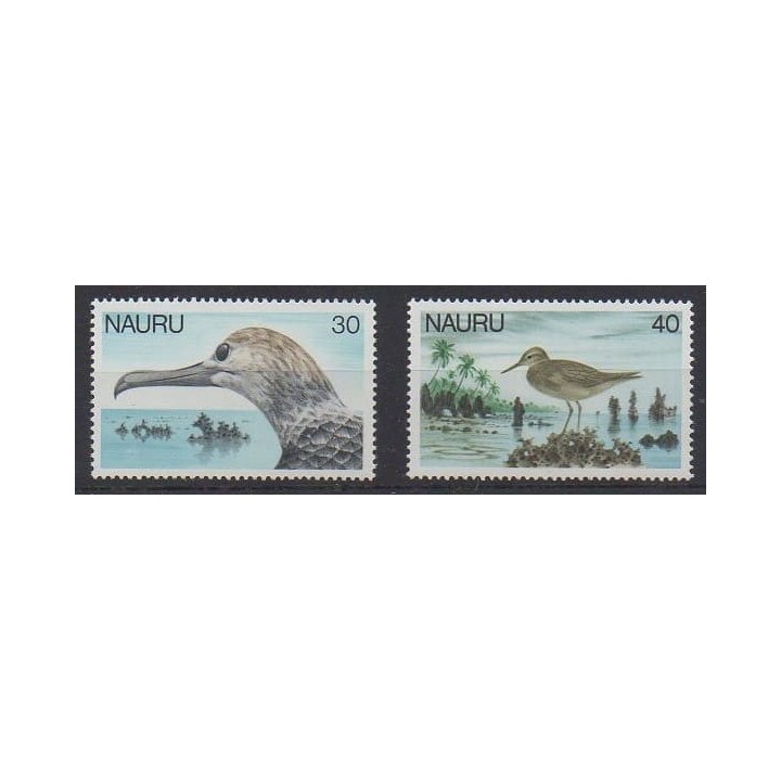 Acheter cette série de timbres de Nauru de l'année 1978 (No 168 et 170).