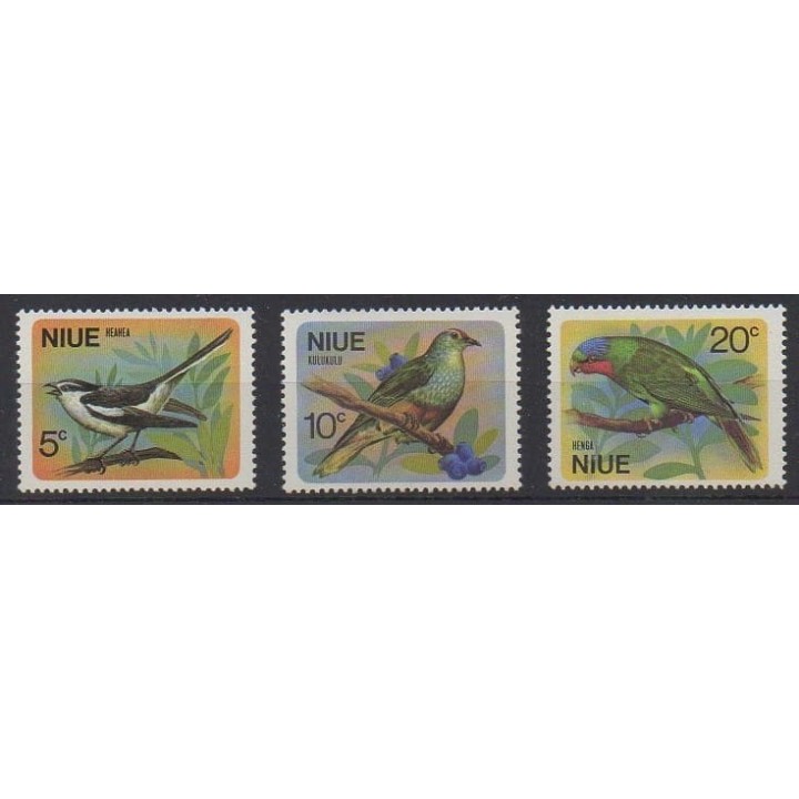 Acheter cette série de timbres de Niue de l'année 1971 (No 125/127). - Neuf avec charnière