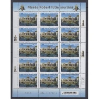 Buy this souvenir sheet  of France of the year 2024 (Nb F152 - Musée Robert Tatin).