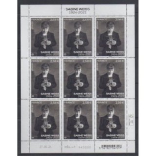 Acheter ce feuillet de France de l'année 2024 (No F153 - Sabine Weiss).