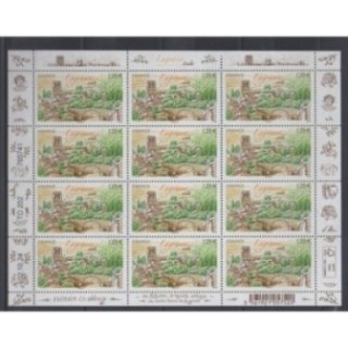 Buy this souvenir sheet  of France of the year 2024 (Nb F164 - Lagrasse).