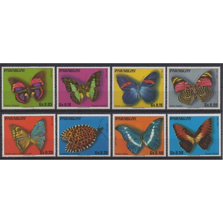 Buy this set of stamps of Paraguay of the year 1976 (Nb 1514/1521).
