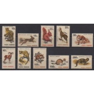 Buy this set of stamps of Romania of the year 1993 (Nb 4094/4103).
