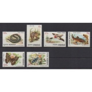 Buy this set of stamps of Romania of the year 1993 (Nb 4088/4093).