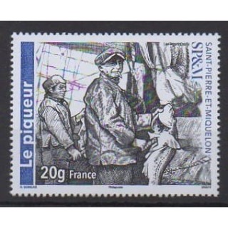 Buy this stamp of Saint-Pierre et Miquelon of the year 2026 (Le piqueur).