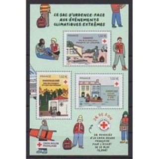 Acheter ce timbre de France de l'année 2026 (Le sac d'urgence).