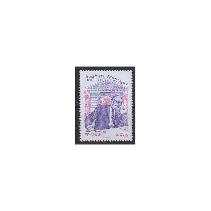 Buy this stamp of France of the year 2026 (Michel Foucault).