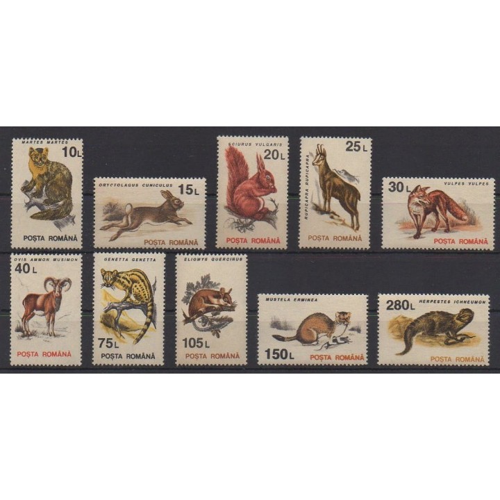 Buy this set of stamps of Romania of the year 1993 (Nb 4094/4103).