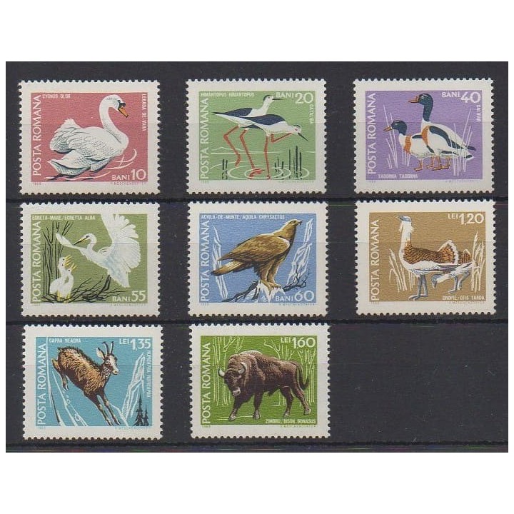 Buy this set of stamps of Romania of the year 1968 (Nb 2423/2430).