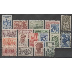 French West Africa - 1947 - Nb 24/42