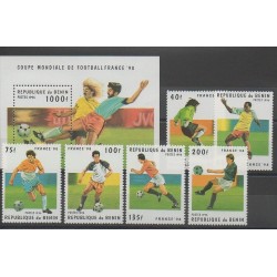 Bénin - 1996 - No 710G/710M - BF 29H - Coupe du monde de football