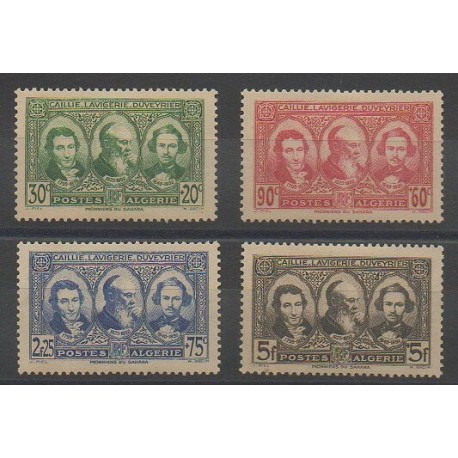 Algérie - 1939 - No 149/152 - neuf avec charnière