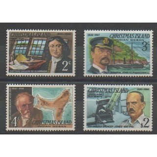 Stamps - Christmas (Island) - 1977 - Nb 86/89