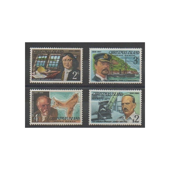 Timbres - Christmas (Iles) - 1977 - No 86/89
