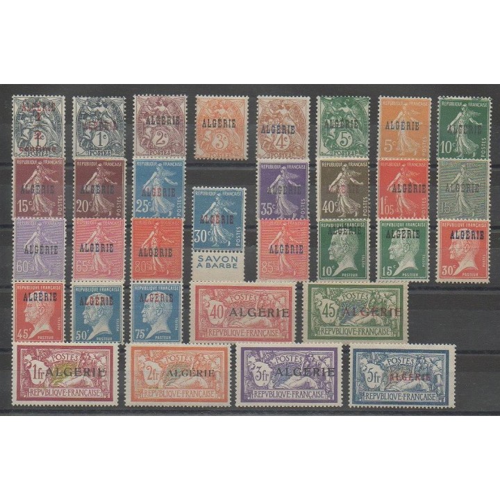 Timbres - Algérie  - 1924 - No 1/33