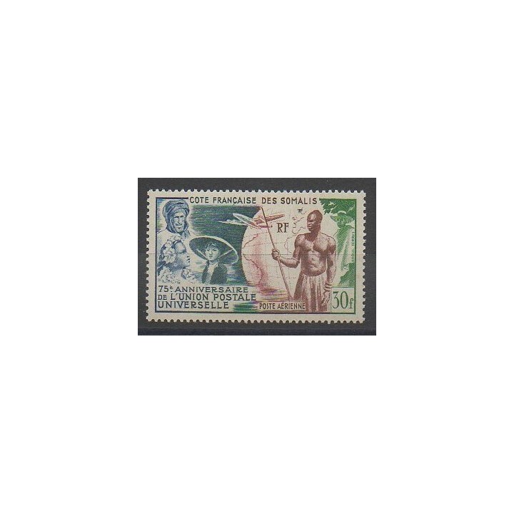 Timbres - Côte des Somalis  - 1949 - No PA23