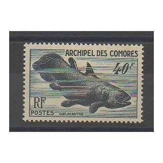 Stamps - Comoros - 1954 - Nb 13