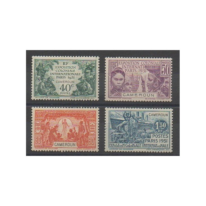 Timbres - Cameroun  - 1931 - No 149/152