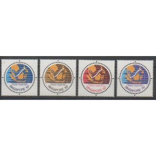 Stamps - Singapore - 1978 - Nb 302/305 - Science