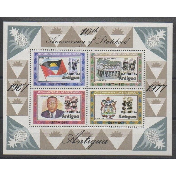 Timbres - Barbuda - 1978 - No BF29 - Histoire