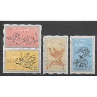 Stamps - Pitcairn - 1982 - Nb 215/218 - Christmas
