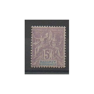 Stamps - Dahomey - 1901 - Nb 17