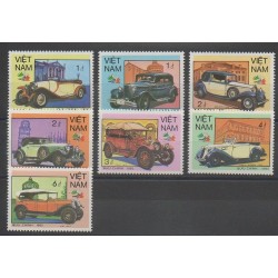 Vietnam - 1985 - Nb 623/629 - Cars