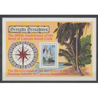 Timbres - Grenadines - 1978 - No BF40 - Bateaux