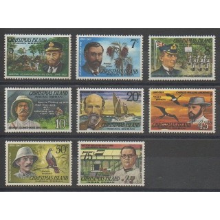 Stamps - Christmas (Island) - 1978 - Nb 105/112 - Celebrities