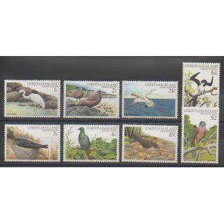 Stamps - Christmas (Island) - 1982 - Nb 156/163 - Birds