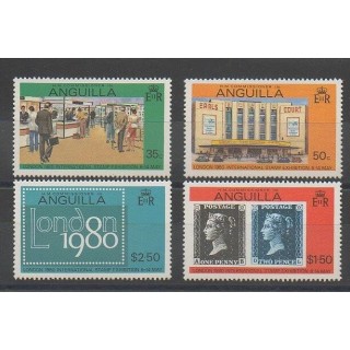 Timbres - Anguilla - 1979 - No 338/341 - Timbres sur timbres