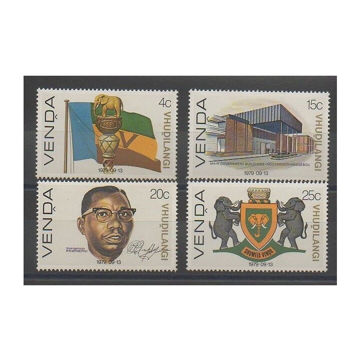 Stamps - South Africa - Venda - 1979 - Nb 1/4 - Coats of arms