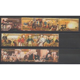 Stamps - Barbuda - 1976 - Nb 239/250 - Various Historics Themes