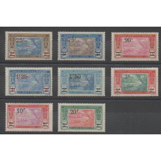 Stamps - Ivory Coast - 1924 - Nb 73/80
