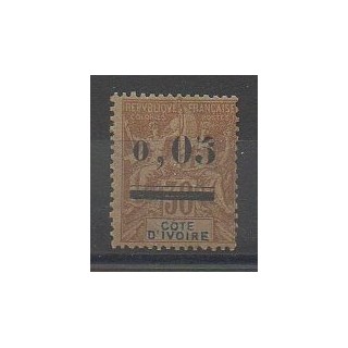 Stamps - Ivory Coast - 1904 - Nb 18