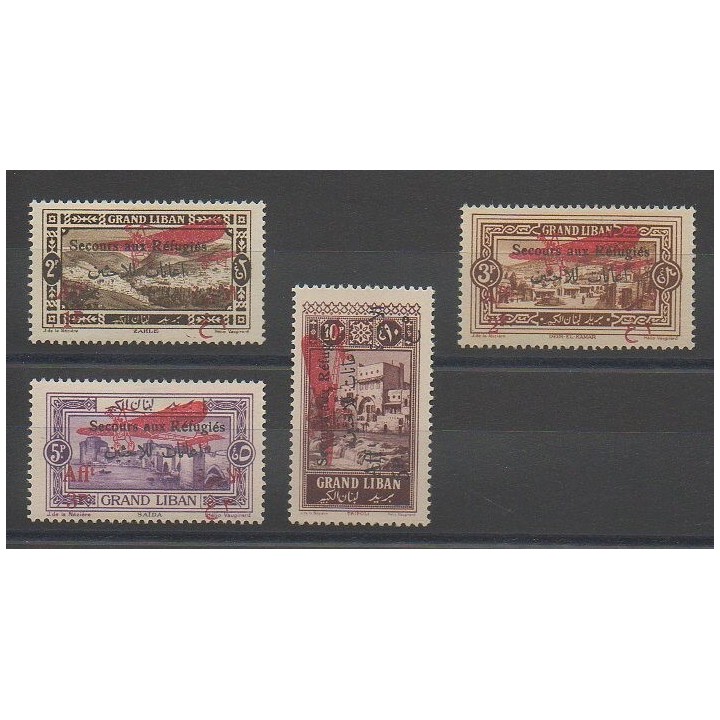 Timbres - Grand Liban  - 1926 - No PA17/PA20