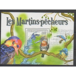 Stamps - Central African Republic - 2011 - Nb BF224 - Birds