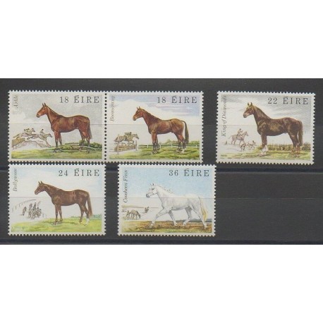 Ireland - 1981 - Nb 453/457 - Horses