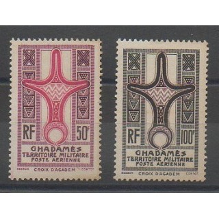 Timbres - Ghadamès  - 1949 - No PA1/PA2