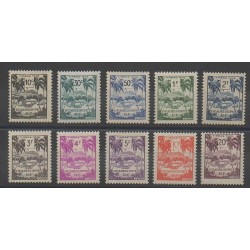 Guadeloupe - 1947 - No T41/T50
