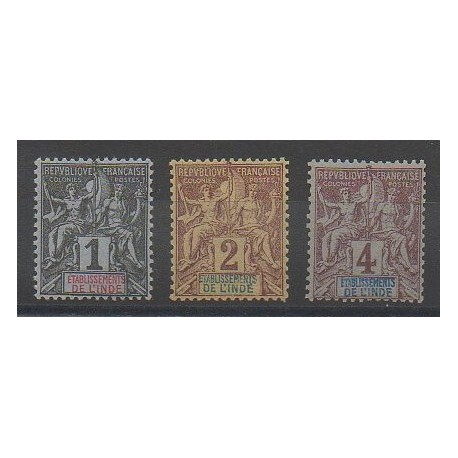 India - 1892 - Nb 1/3