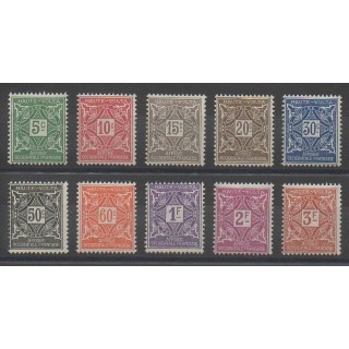Stamps - Upper Volta - 1928 - Nb T11/T20
